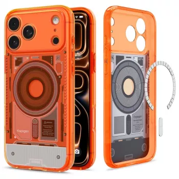 Custodia Spigen Ultra Hybrid Mag C1 per iPhone 17 Pro Max / 18 Pro Max - Mandarine