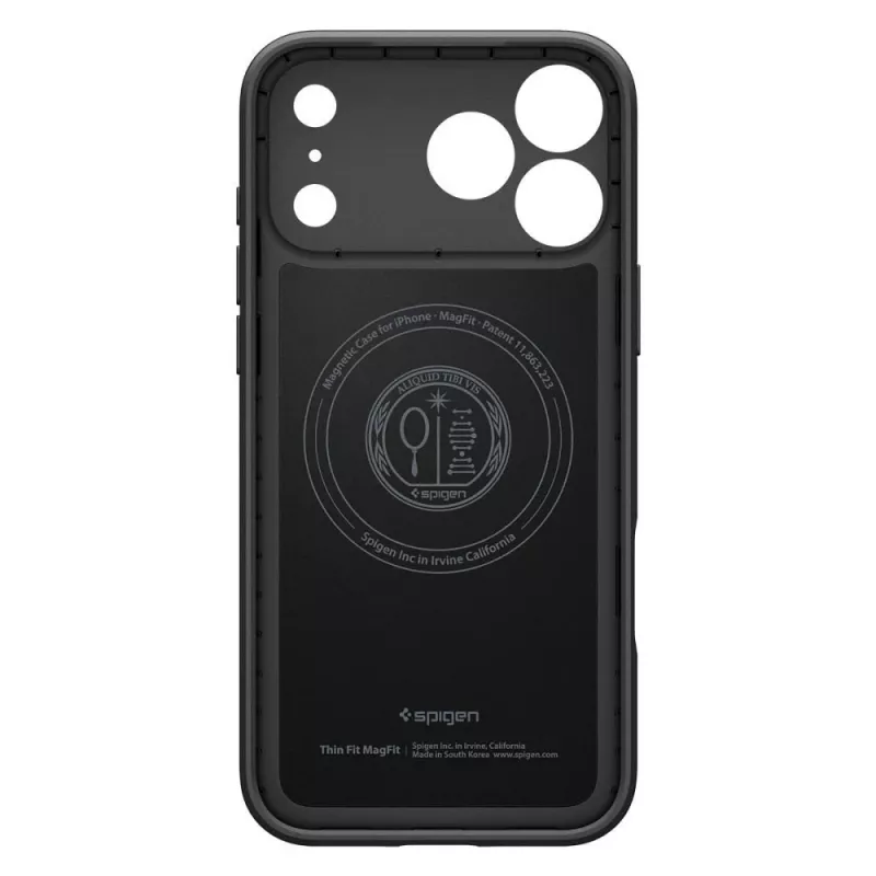 Custodia Spigen Thin Fit MagSafe per iPhone 17 Pro Max / 18 Pro Max - nero