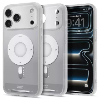 Spigen Ultra Hybrid custodia MagSafe per iPhone 17 Pro Max / 18 Pro Max – Classic Silver