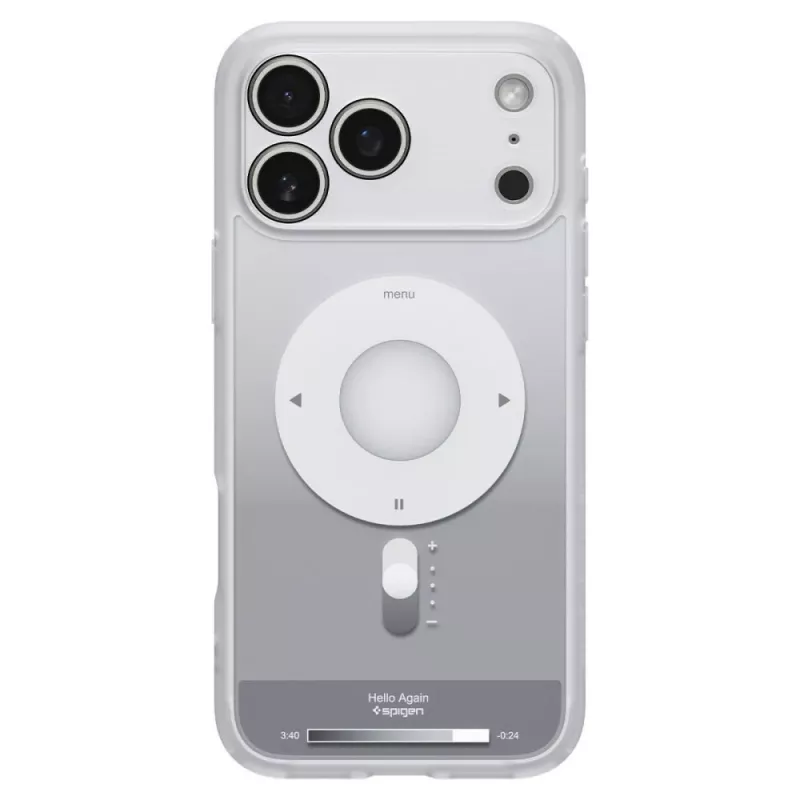Spigen Ultra Hybrid custodia MagSafe per iPhone 17 Pro Max / 18 Pro Max – Classic Silver