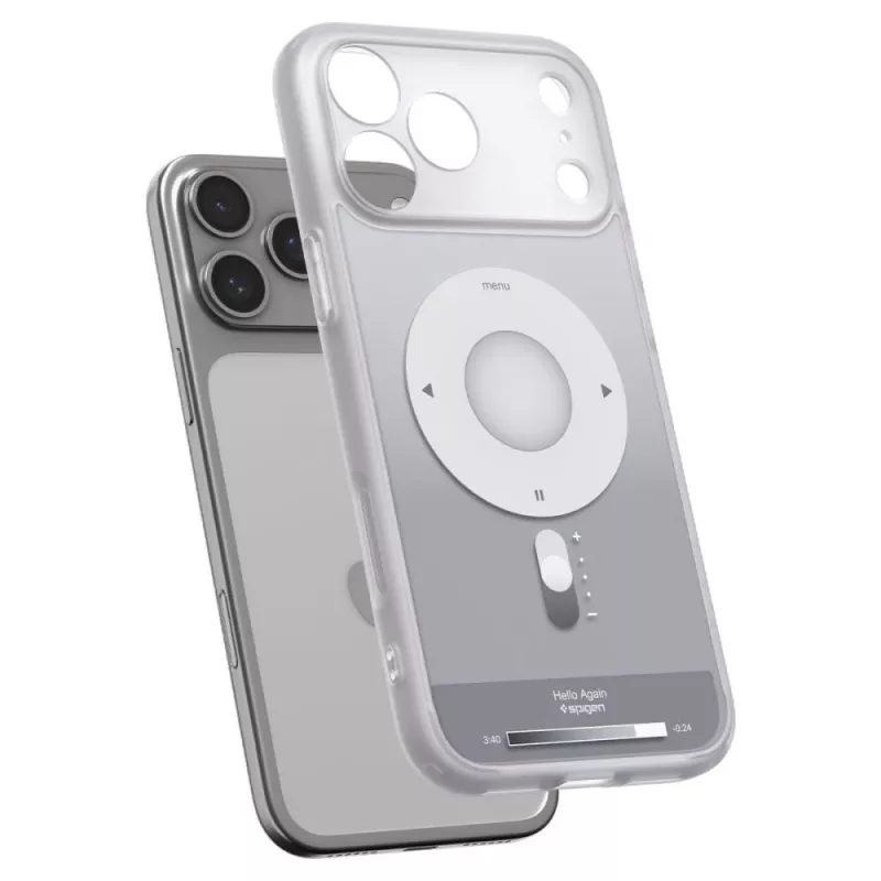 Spigen Ultra Hybrid custodia MagSafe per iPhone 17 Pro Max / 18 Pro Max – Classic Silver