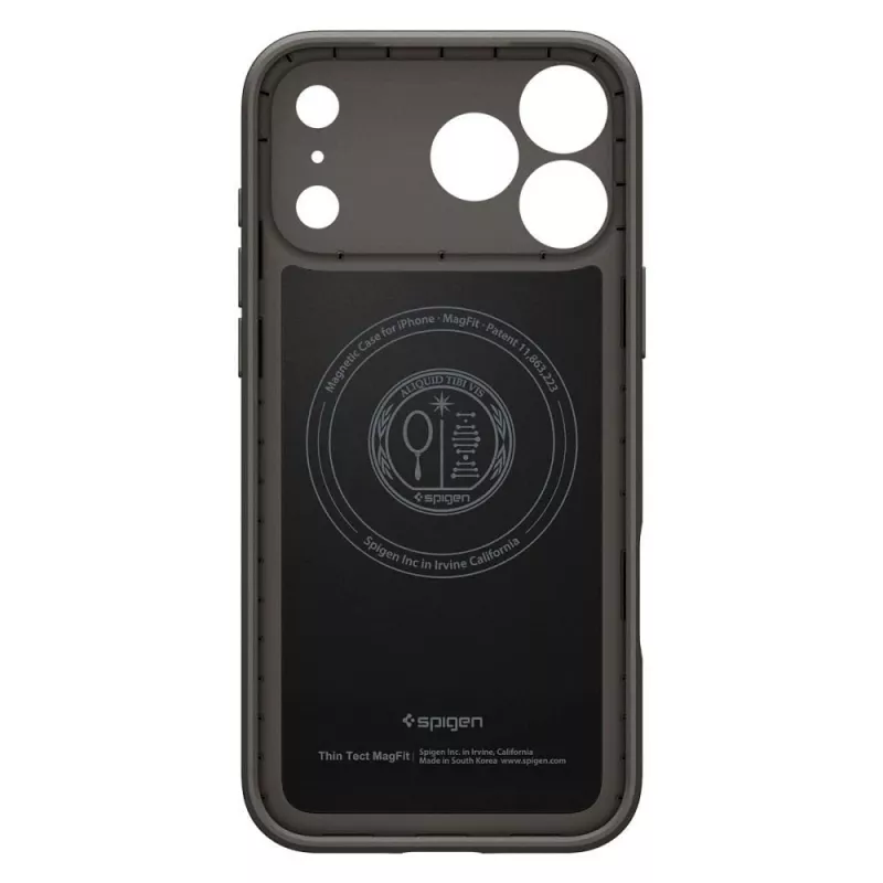 Spigen Thin Fit custodia MagSafe per iPhone 17 Pro / 18 Pro – Gunmetal