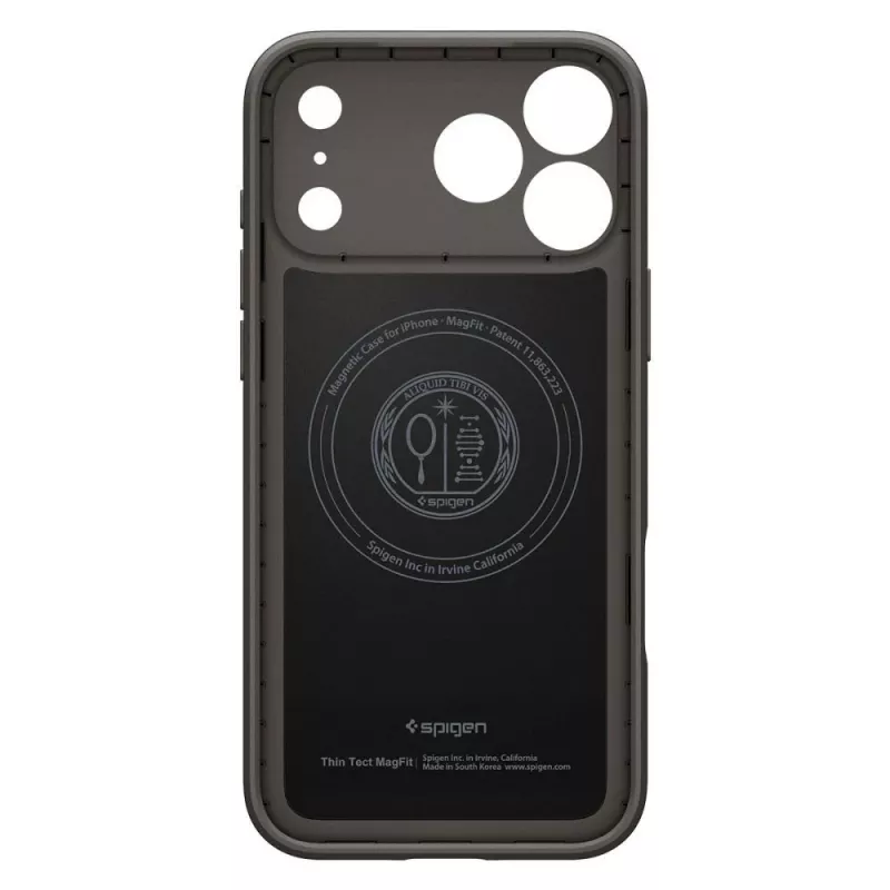 Spigen Thin Fit custodia MagSafe per iPhone 17 Pro Max / 18 Pro Max - Gunmetal
