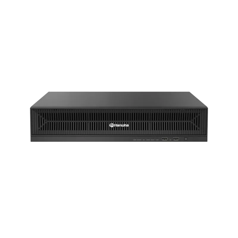 Hanwha Vision XRN-3220B2 NVR 32 canali 4K UHD, 8 alloggiamenti, RAID 5/6, 400 Mbps