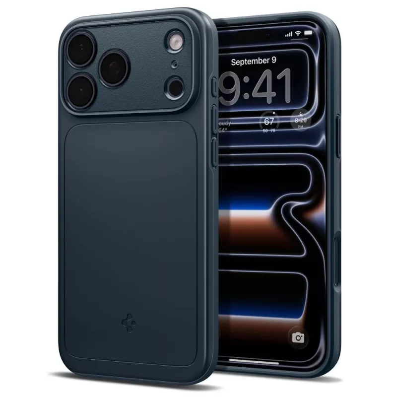 Spigen Thin Fit Mag custodia MagSafe per iPhone 18 Pro Max / 17 Pro Max - grigio