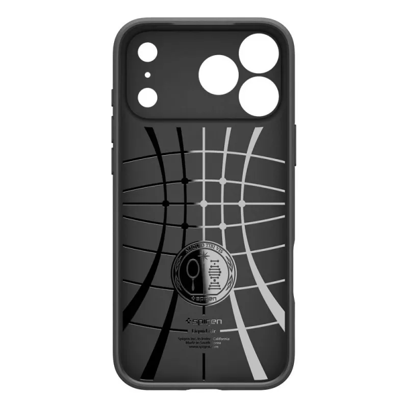 Spigen Liquid Air custodia per iPhone 18 Pro Max / 17 Pro Max - nero opaco