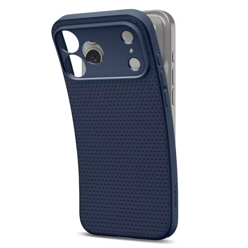 Spigen Liquid Air custodia per iPhone 18 Pro Max / 17 Pro Max - Navy Blue