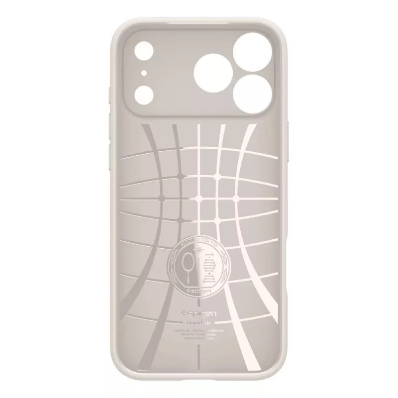 Spigen Liquid Air custodia per iPhone 17 Pro Max / 18 Pro Max Natural Titanium