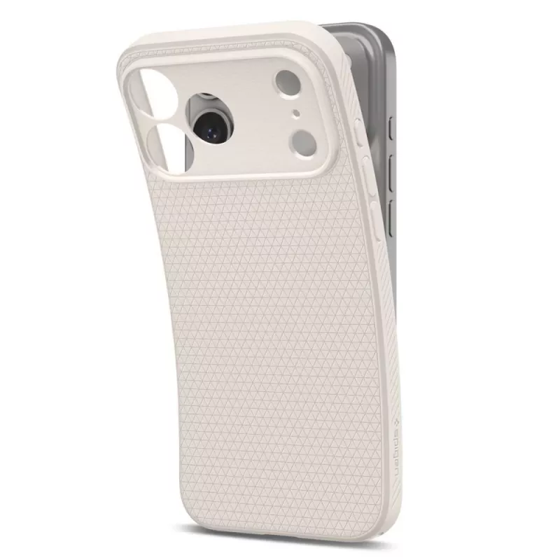 Spigen Liquid Air custodia per iPhone 17 Pro Max / 18 Pro Max Natural Titanium