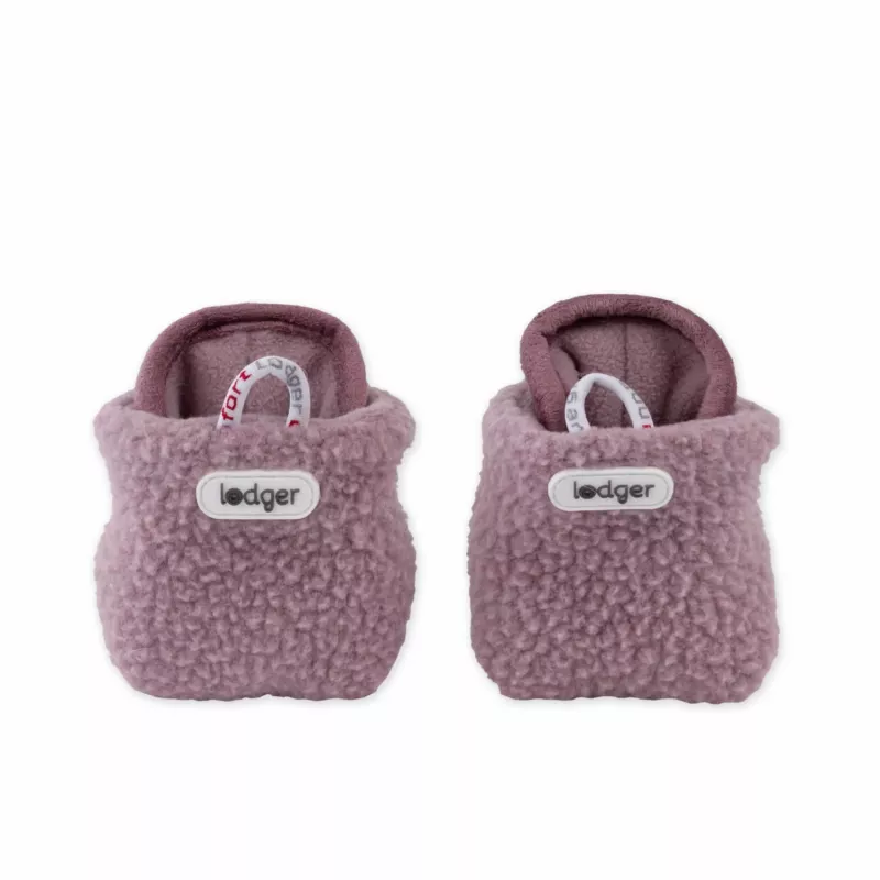 Lodger Slipper Teddy scarpine per neonato, rosé, 3-6 mesi