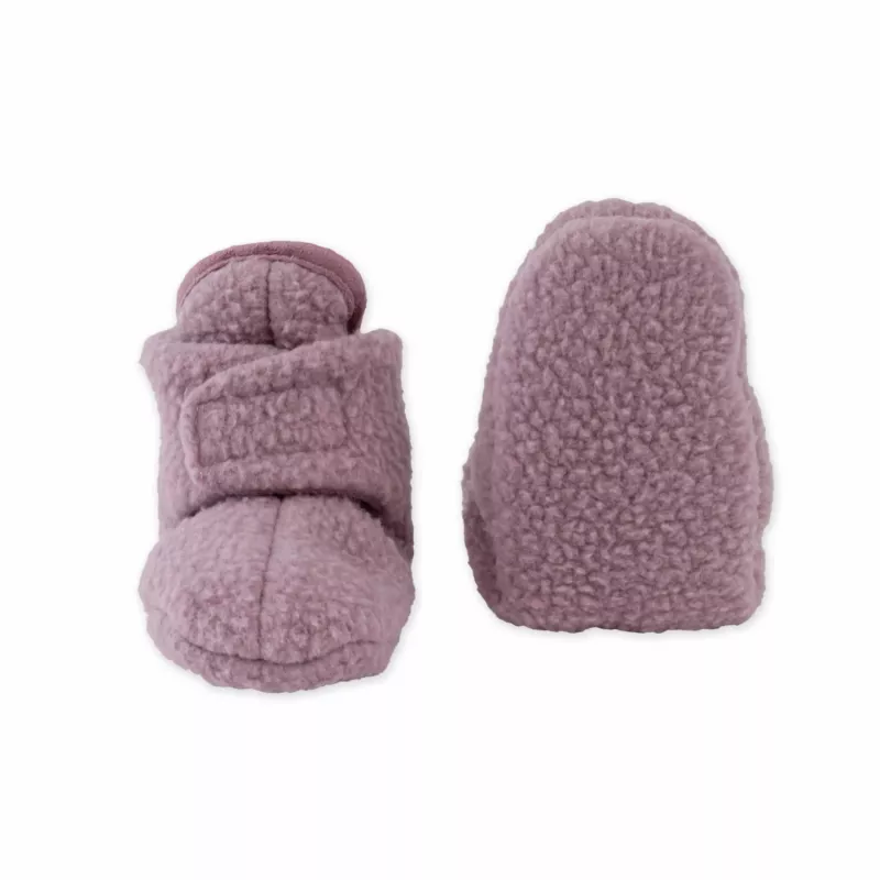 Lodger Slipper Teddy scarpine per neonato, rosé, 3-6 mesi