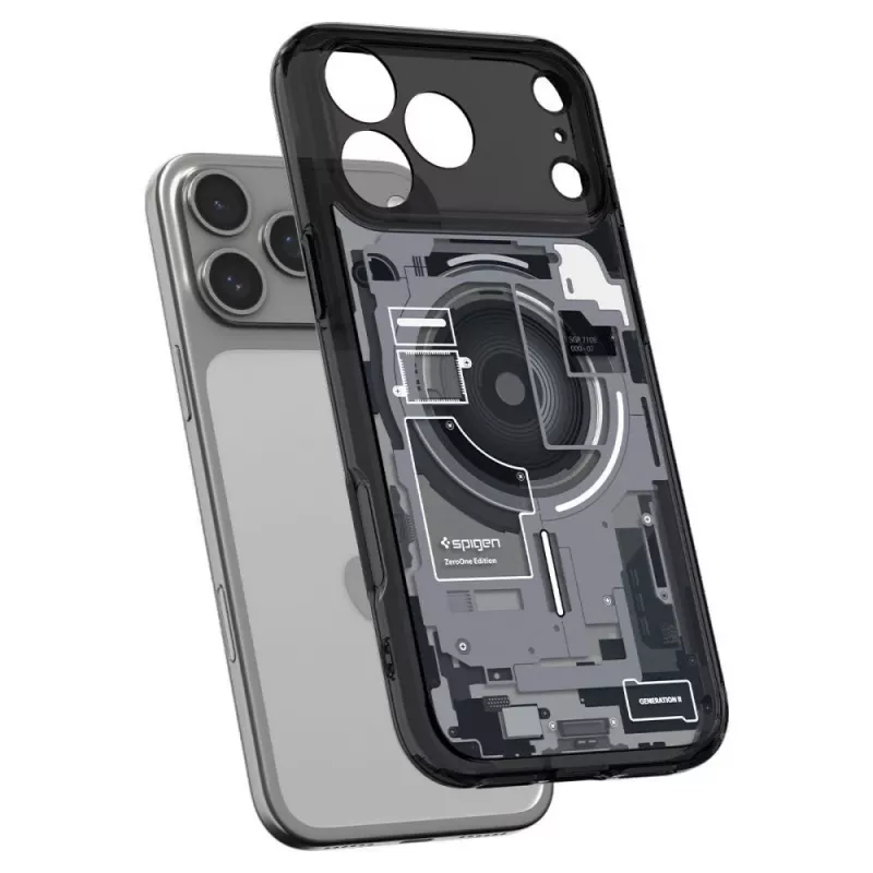 SPIGEN Ultra Hybrid MagSafe iPhone 17 Pro Max / 18 Pro Max Zero One nero