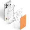 Custodia Spigen Ultra Hybrid T Mag MagSafe per iPhone 17 Pro Max / 18 Pro Max – arancione lucido