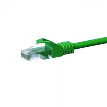 Cavo patch di rete DSIT CAT 5e U/UTP, 7,5 m, verde, CCA, RJ45 DC-C53-075
