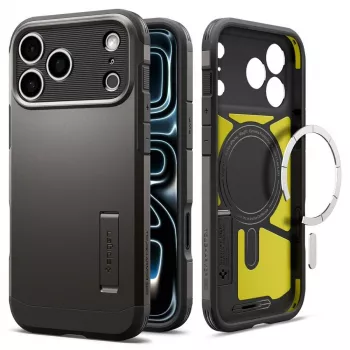Custodia Spigen Tough Armor T MAG MagSafe per iPhone 18 Pro Max / 17 Pro Max - gunmetal