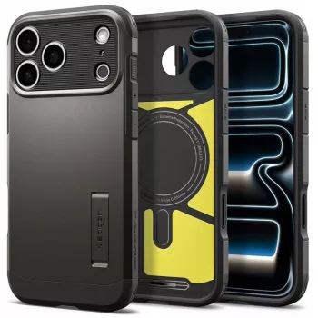 Custodia Spigen Tough Armor T MAG MagSafe per iPhone 18 Pro Max / 17 Pro Max - gunmetal