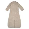 Lodger Hopper Matcha Turtle sacco nanna per neonato con maniche rimovibili, beige, 68-80 cm
