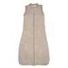 Lodger Hopper Matcha Turtle sacco nanna per neonato con maniche rimovibili, beige, 68-80 cm