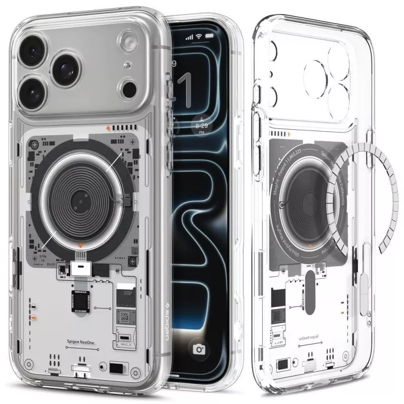 Spigen Ultra Hybrid MagSafe iPhone 17 Pro / 18 Pro Neo One cristallo trasparente