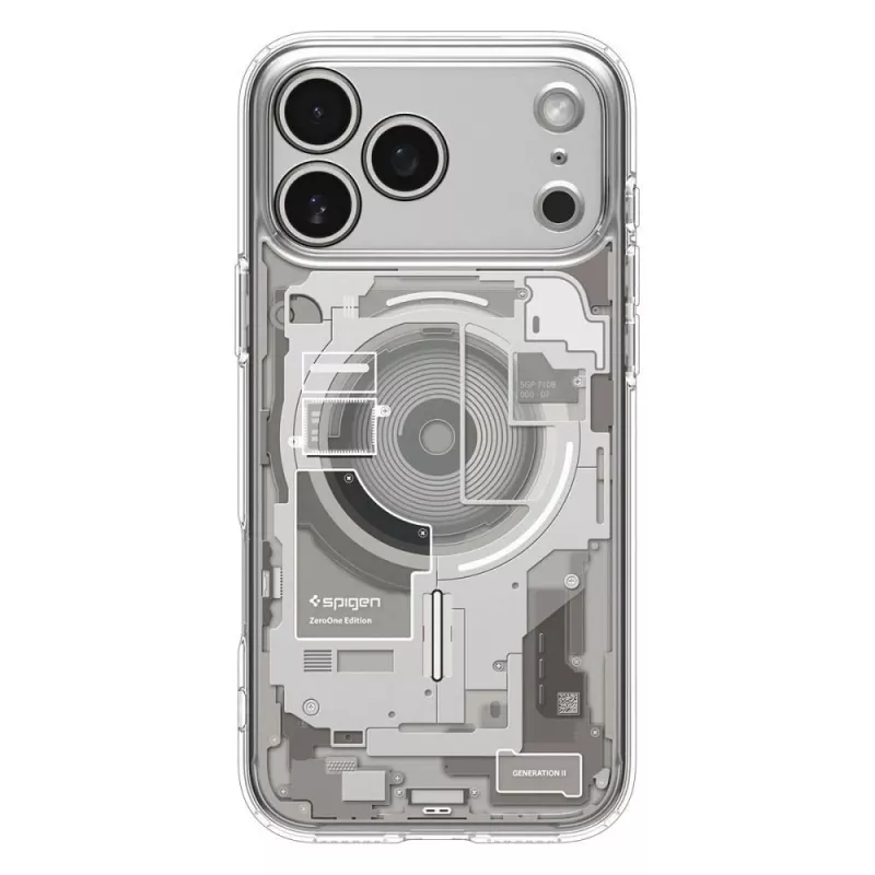 Spigen Ultra Hybrid MagSafe iPhone 17 Pro / 18 Pro Neo One cristallo trasparente