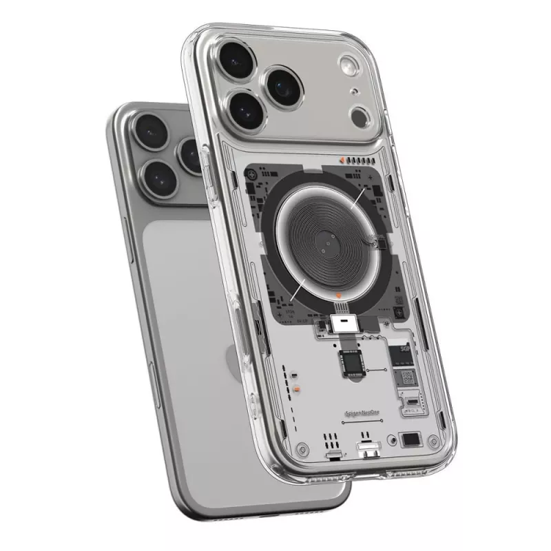 Spigen Ultra Hybrid MagSafe iPhone 17 Pro / 18 Pro Neo One cristallo trasparente