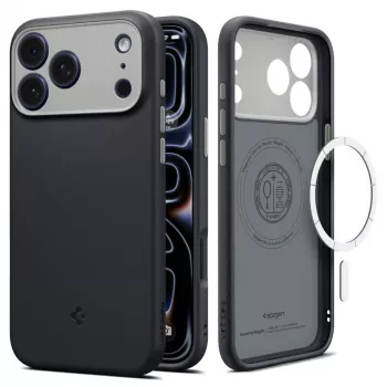 Custodia Spigen Nano Pop Mag MagSafe per iPhone 18 Pro / 17 Pro – black sesame