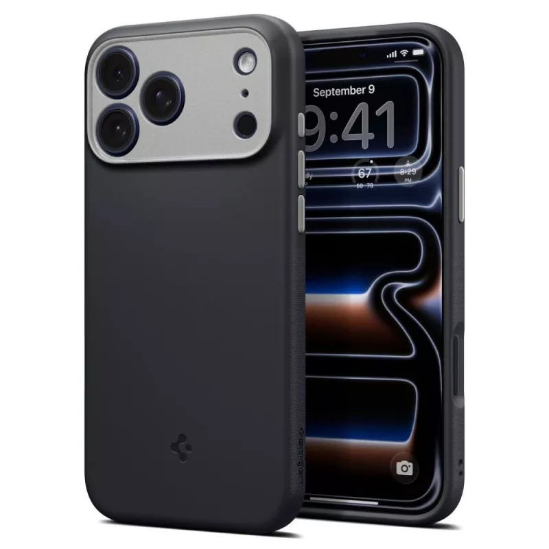 Custodia Spigen Nano Pop Mag MagSafe per iPhone 18 Pro / 17 Pro – black sesame