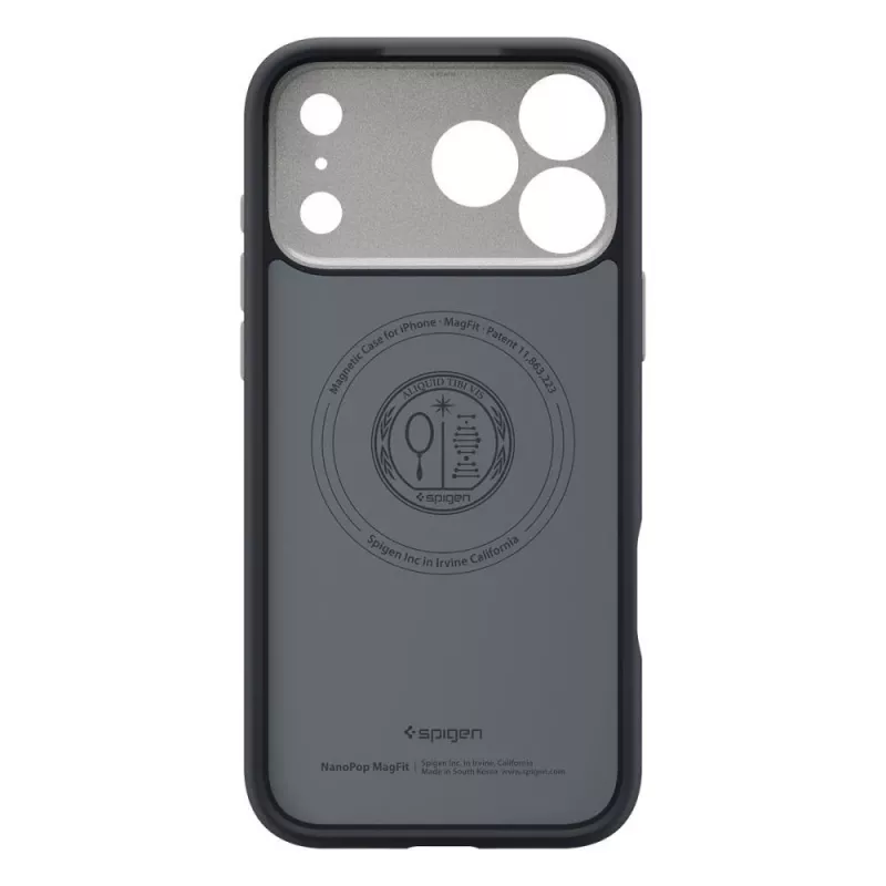 Custodia Spigen Nano Pop Mag MagSafe per iPhone 18 Pro / 17 Pro – black sesame