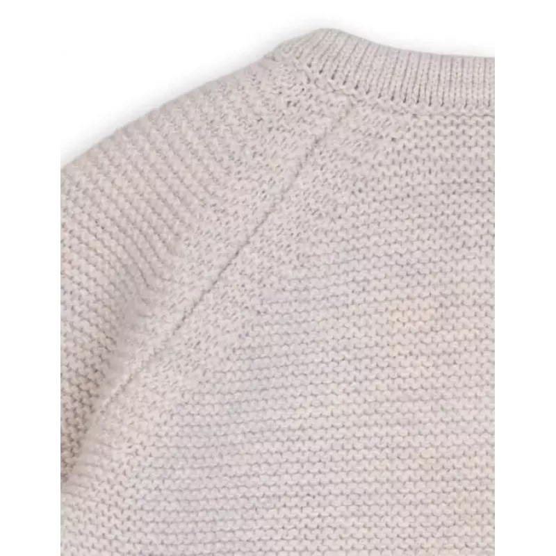 Lodger Topper Knit Merino giacca per neonato in lana merino, birch, taglia 56