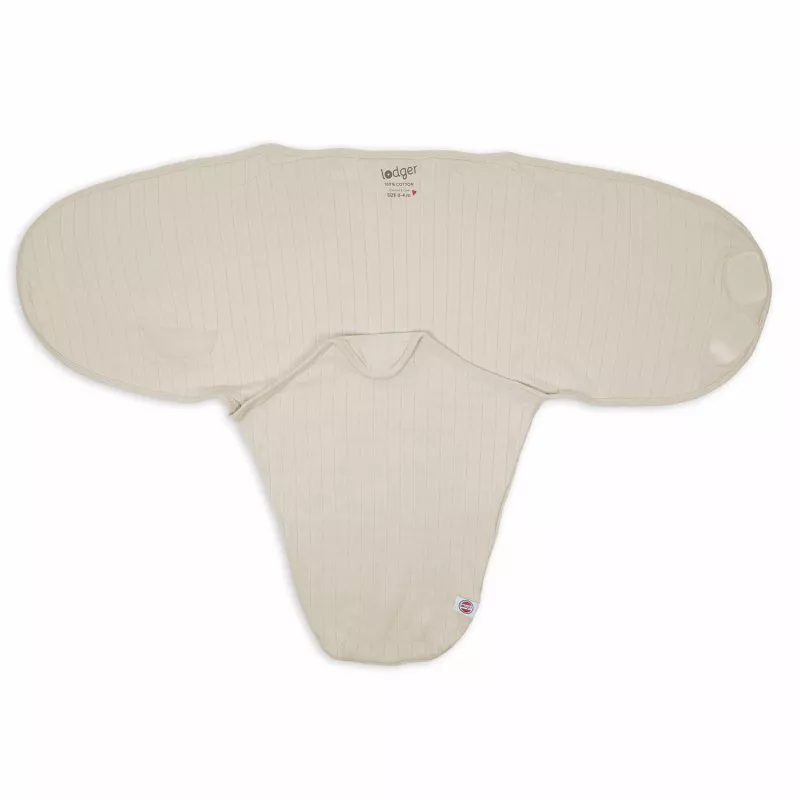 Lodger Bundler Solid sacco nanna per neonato in cotone lavorato a maglia, birch