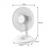 Philips Serie 1000 ventilatore da tavolo, bianco