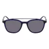 ZEISS uomo ZS22518S-415 occhiali da sole rettangolari, nero/grigio, 52-20-145