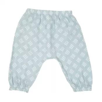 Lodger Hipster Tribe pantaloni hipster per neonato in mussola, Ice Flow, 74 cm
