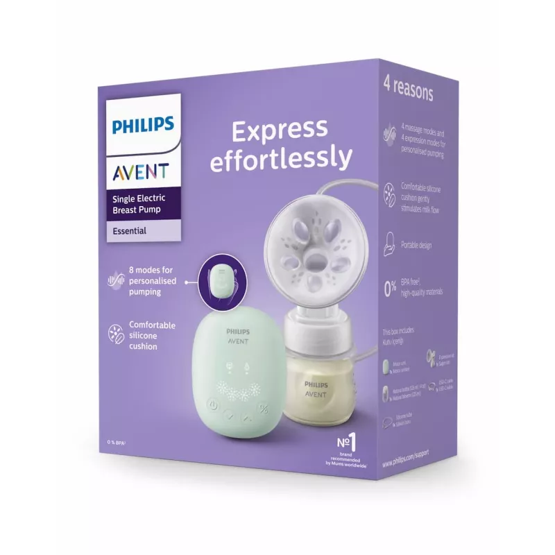 Philips Avent Tiralatte elettrico singolo con bottiglia da 125 ml