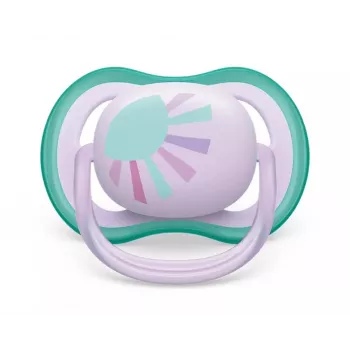 Philips Avent Ultra Air Deco Ciuccio 0-6 mesi, femmina, confezione da 1