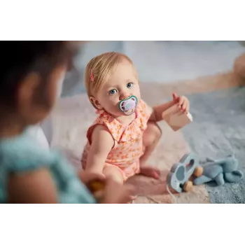 Philips Avent Ultra Air Deco Ciuccio 0-6 mesi, femmina, confezione da 1