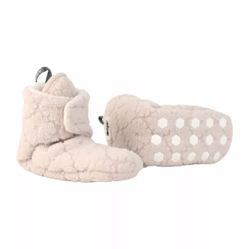 Lodger Slipper Folklore Fleece Scarpine neonato Birch 6-12 mesi