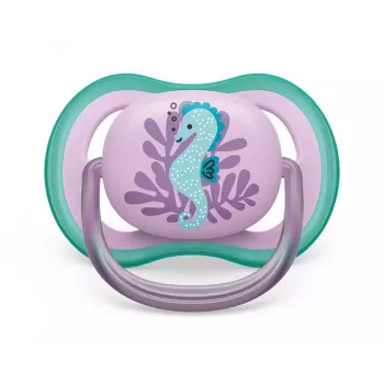 Philips AVENT Ultra Air Deco Ciuccio cavalluccio marino 6-18M femmina 1 pz.
