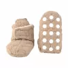 Lodger Slipper Folklore Fleece Scarpine neonato, Beige, 12-18 mesi