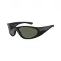 Arnette AN4342 Occhiali da sole rettangolari, nero opaco/grigio, 62-17-125 mm AN4342-275871