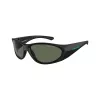 Arnette AN4342 Occhiali da sole rettangolari, nero opaco/grigio, 62-17-125 mm AN4342-275871