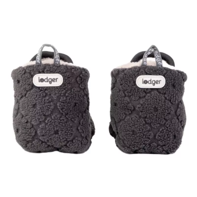 Lodger Slipper Folklore Fleece Scarpine neonato, 12-18 mesi, Pigeon