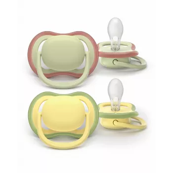 Philips Avent Ultra Air Ciuccio 18+ mesi, confezione da 2, neutro