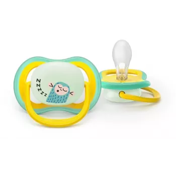 Philips Avent Ultra Air Night Ciuccio 18m+ neutro confezione da 2