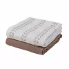 Lodger Swaddler Solid Matcha Mussola in mussolina di cotone, Birch/Buffalo, 110x110 cm, confezione da 2