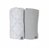 Lodger Swadler Solid Matcha Mussola in cotone, Peppermint/Blue Fogg, 110x110 cm, confezione da 2