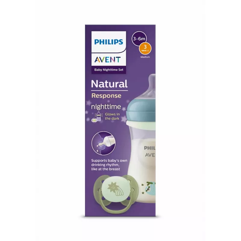 Philips Avent Nighttime Natural Response Set regalo neonato