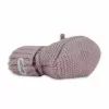 Lodger Slipper Merino Wool Scarpine neonato, rosa, 0-6 mesi
