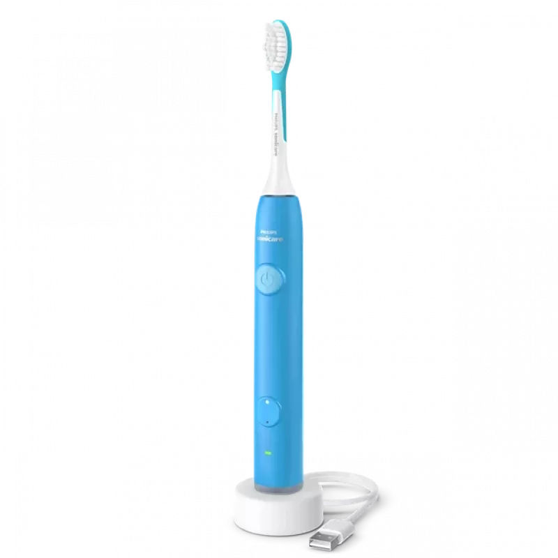 Philips Sonicare for Kids Bluetooth Connected spazzolino elettrico HX6600/12, blu