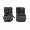 Lodger Slipper Merino Wool Pantofole neonato, Pigeon, 0-6 mesi